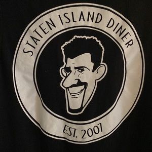 2007 Staten Island Diner Men’s Tank Top. Black Size XL
